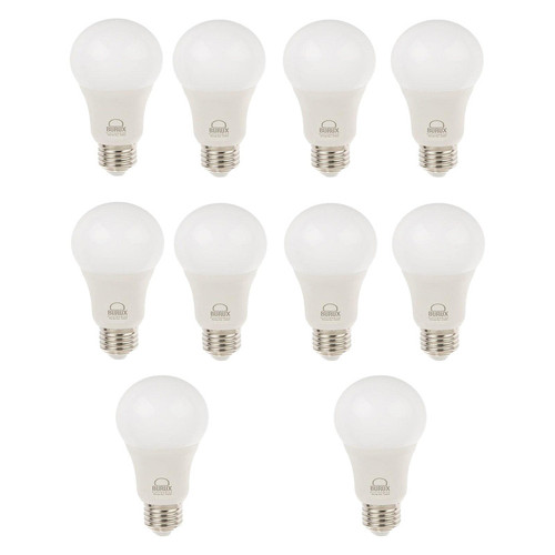 لامپ LED بروکس 10 وات مدل A60 پایه E27 بسته 10 عددی
