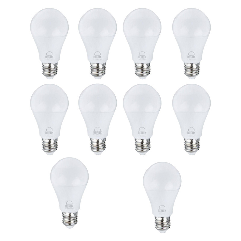 لامپ ال ای دی 10 وات بروکس مدل 5322-A60 پایه E27 بسته 10 عددی