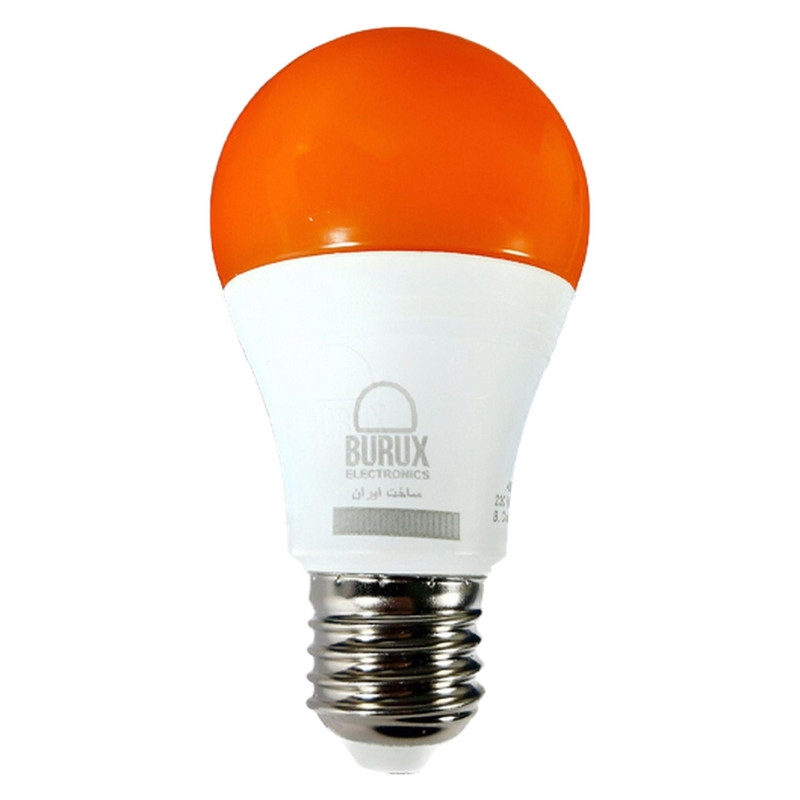 لامپ ال ای دی 9 وات بروکس مدل BRX رنگی پایه E27