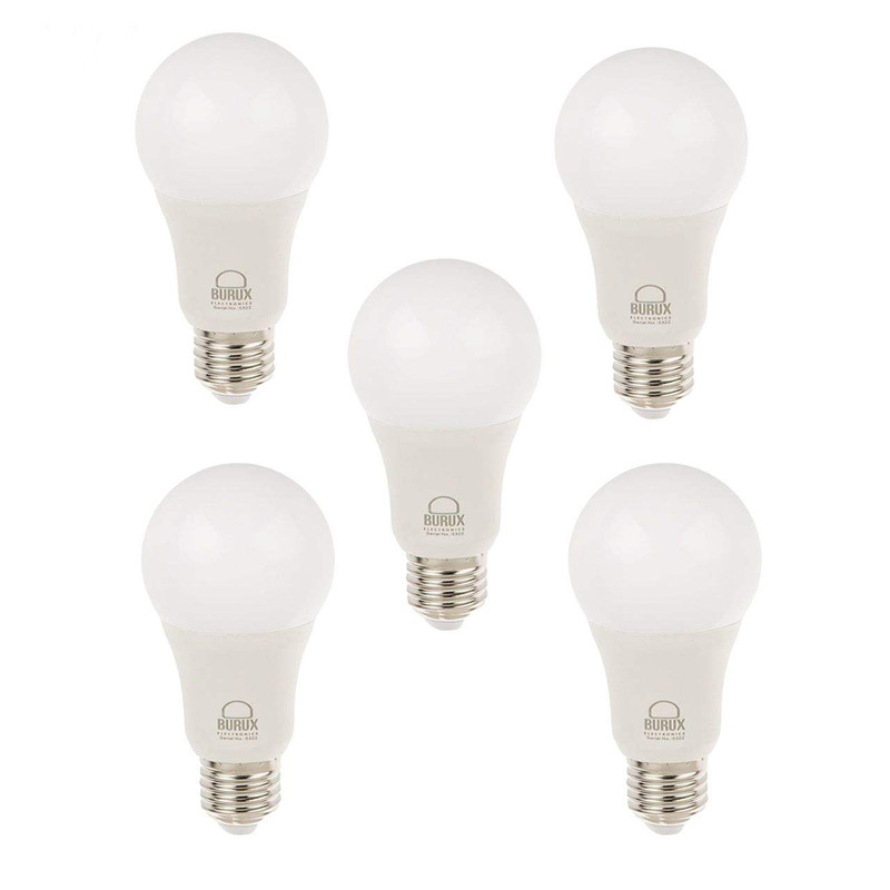 لامپ ال ای دی 10 وات بروکس مدل A60 پایه E27 بسته 5 عددی