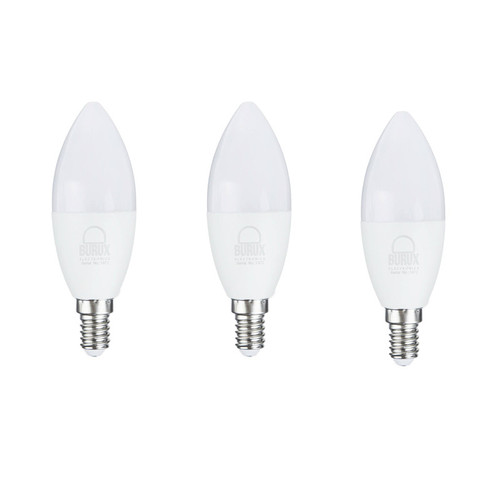 لامپ ال ای دی 7 وات بروکس مدل ۱۳۷۲ پایه E14 بسته 3 عددی