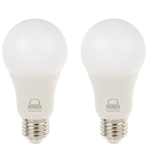 لامپ ال ای دی 12 وات بروکس مدل A60 پایه E27 بسته 2 عددی