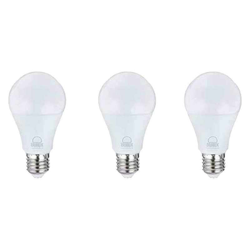 لامپ ال ای دی 10 وات بروکس مدل NA60 پایه E27 بسته 3 عددی