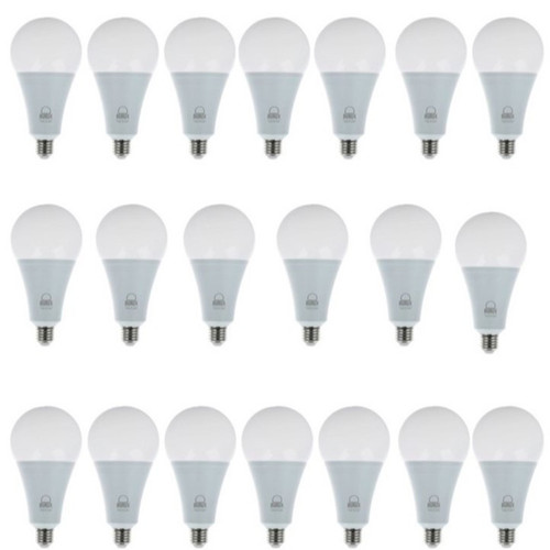 لامپ 10 وات بروکس مدل A60 پایه E27 بسته 20 عددی