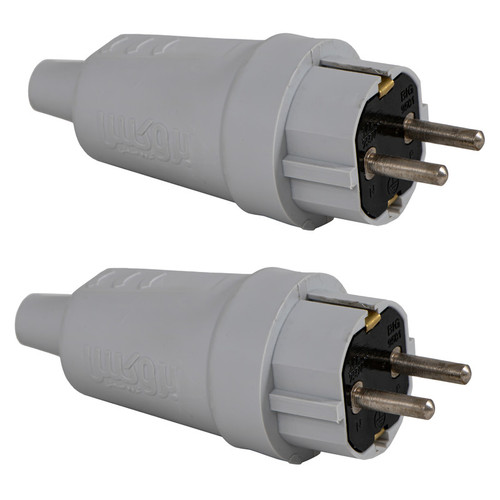 دوشاخه برق بروکس مدل صنعتی R236411 بسته 2 عددی