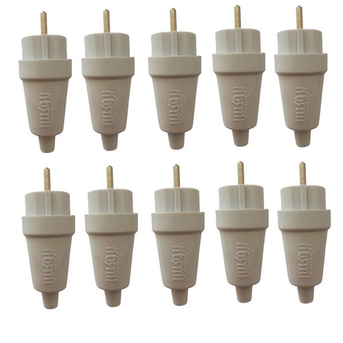 دوشاخه برق بروکس مدل BIG 9501 بسته 10 عددی